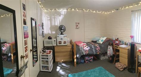 dorm room college beach girl room cute lights