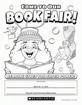 Coloring Fair Pages Scholastic Book Quality High sketch template