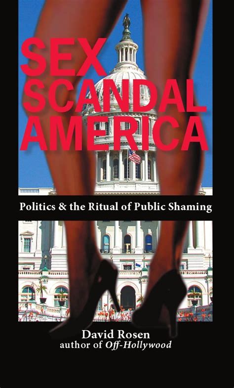 Sex Scandal America Politics And The Ritual Of Public Shaming The Key