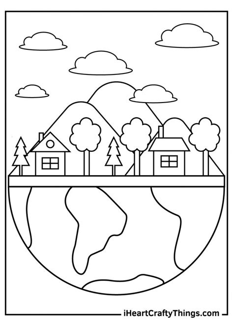 earth day coloring pages   printables