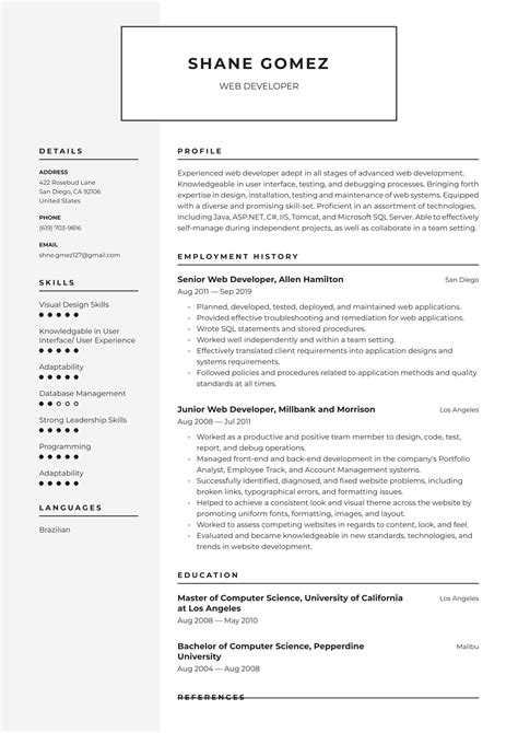 short  engaging pitch  resume engineering resume sample