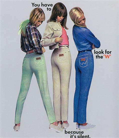 the history of jeans advertising in pictures