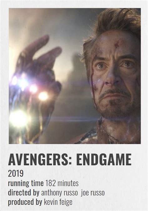 avengers endgame  poster   altered