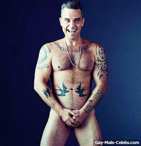 robbie williams frontal nude and sexy photos gay male