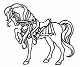 Horse Coloring Pages Coloringpagesabc Matthew October Kleurplaten Posted Paard sketch template