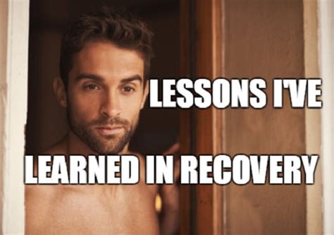 lessons   learned  recovery