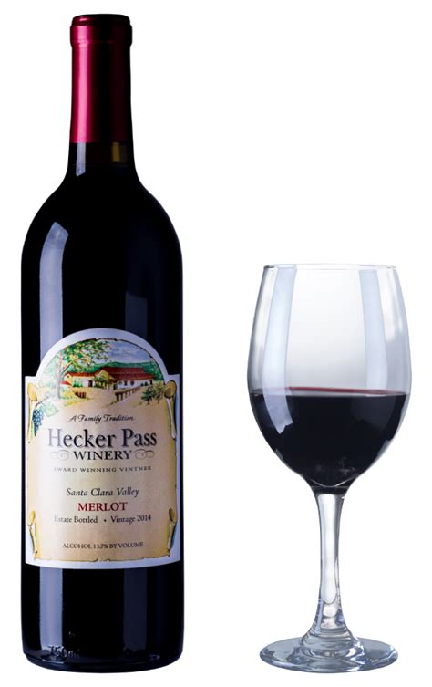 merlot hecker pass winery la vigna