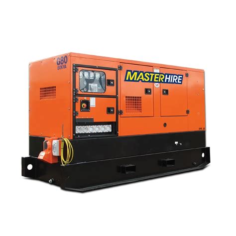 kva diesel generators  hire master hire built  service