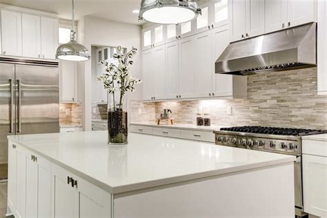 Enhance Your Modern Kitchen With White Quartz Countertops