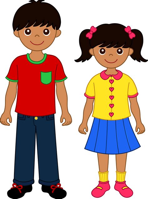 children cartoon clipart clipartsco