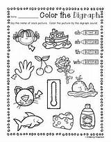 Sh Ch Th Sheets Wh Coloring Activity Prep Digraphs Match Digraph Worksheets Teacherspayteachers sketch template