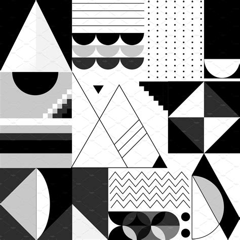 abstract black  white template marketing templates creative market