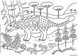 Ankylosaurus Malvorlagen Kunjungi Dinosaurs sketch template