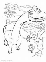 Dinosaur Train Printables Coloring Pages Series Printable Animated sketch template