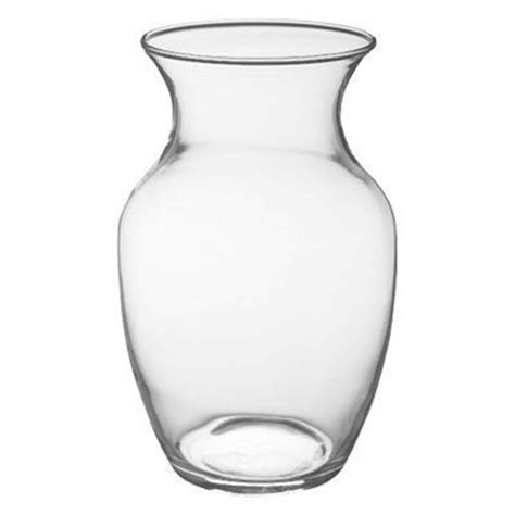 Clear Vase H 18 Cm Suitable For Low Round Bouquets Í