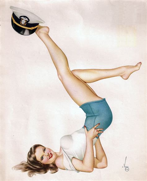 alberto vargas she appeared in april 1944 and there is