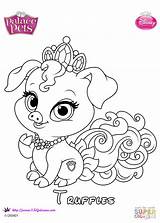 Coloring Palace Pets Princess Pages Truffles Disney Kleurplaten Kids Colorear Zo Printable Para Princesa Pet Fun Artículo Categories sketch template