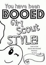 Scout Scouts Brownie Boo Promise Law Brownies Booed Pfadfinderin Petal sketch template