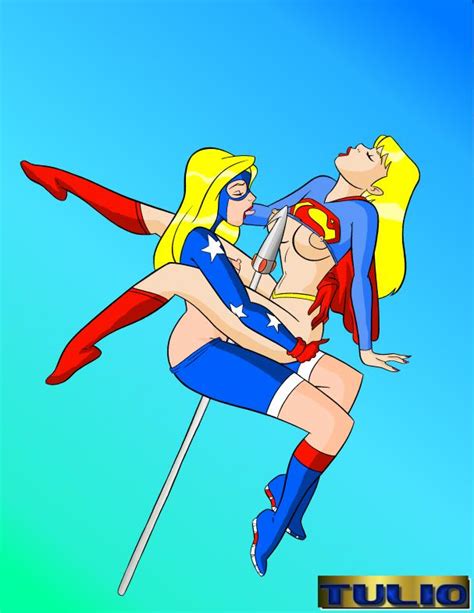 Stargirl And Supergirl Sex Justice League Lesbians Luscious