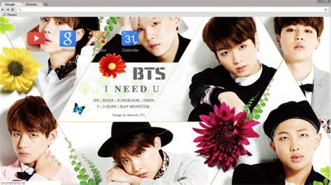 BTS Wallpaper Chrome Theme   ThemeBeta