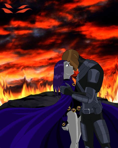 Slade And Raven Teen Titans Couples Fan Art 11200469 Fanpop