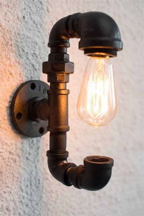 functional diy pipe lamp design ideas