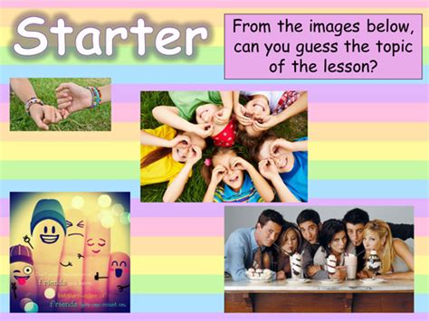 friendship  rainbow people teaching resources