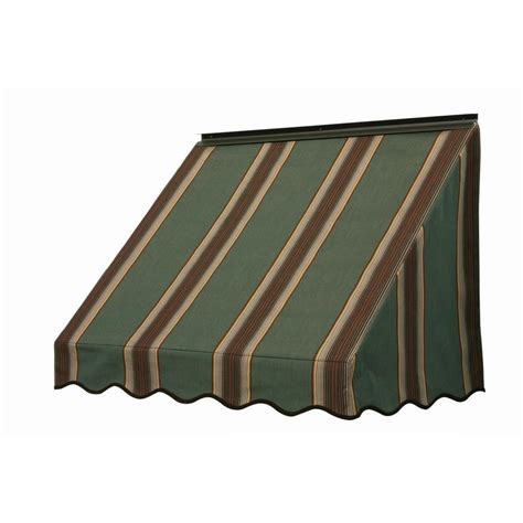 nuimage awnings  ft  series fabric window awning         forest vintage