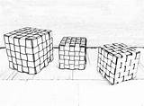 Coloring Cubes Woven Joostlangeveldorigami Nl sketch template