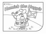 Colouring Night Haggis Activities Colour Hamish Burns Printable Pages Kids Crafts Supper Robert Sheet Activity Ichild Coloring Enjoy These Preschool sketch template