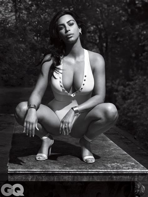 Kim Kardashian West Scorches Gqs Love Sex And Madness July 2016 Issue
