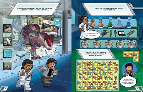 Lego R Jurassic World Tm Dino Lab Secrets Book By Ameet Publishing