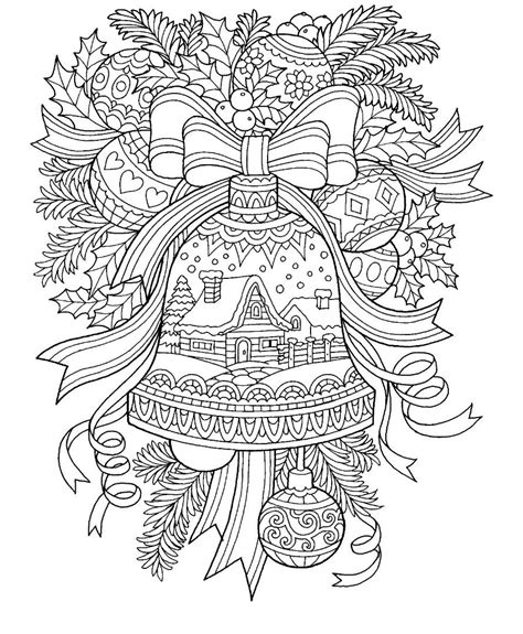 christmas bell coloring page christmas coloring sheets easter