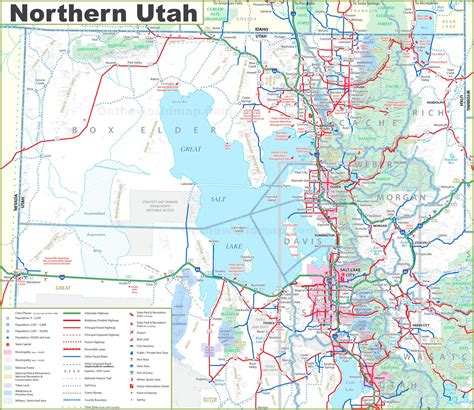 map  northern utah