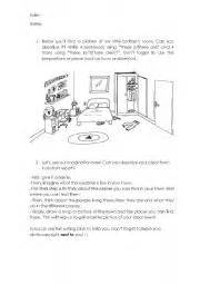 english worksheets prepositions  place places  town