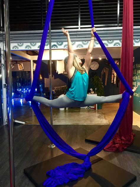 aerial yoga  aerial silks   upper body workout super sister fitness