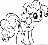 Little Pages Coloring Pony Pinkie Pie Getcolorings sketch template
