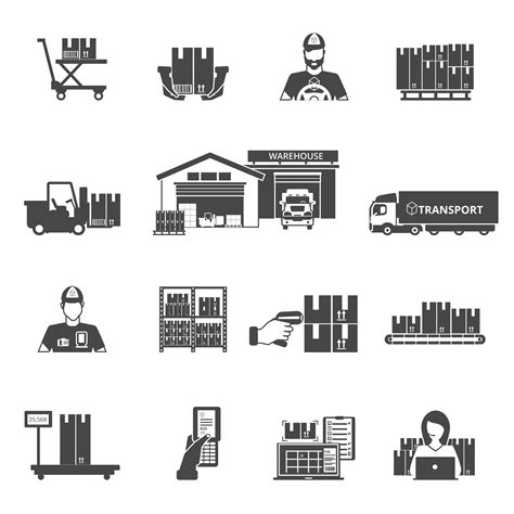 storage icons set  vector art  vecteezy