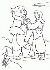 Brother Bear Coloring Pages Coloringpages1001 sketch template