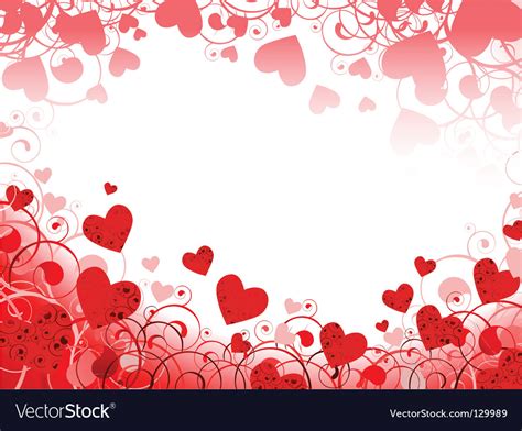 heart frame royalty  vector image vectorstock