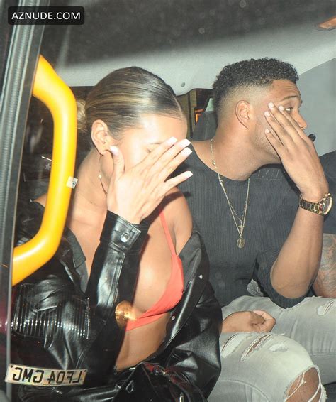 Kaz Crossley And Theo Campbell Go To The Alchemist Bar After Leaving