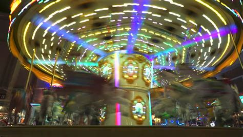 time lapse long exposure  carousel stock footage video  royalty   shutterstock