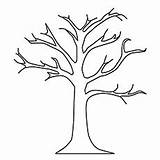 Tree Coloring Pages Bare Color Bald Ones Little Top sketch template