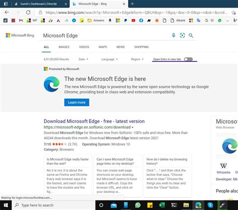 edge keeps opening new tabs when i click microsoft community