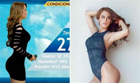 World S Sexiest Weather Girl Yanet Garcia Is A New