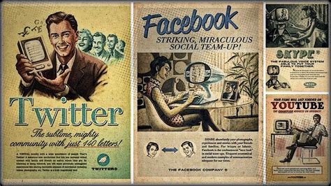 vintage twitter facebook wallpapers hd desktop  mobile backgrounds