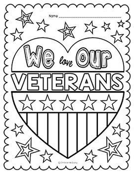 printable veterans day coloring pages