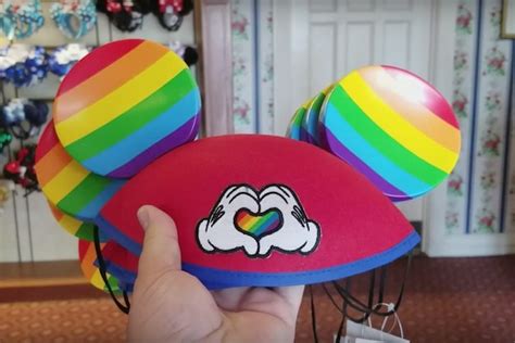 disney debuts gay pride mickey mouse ears