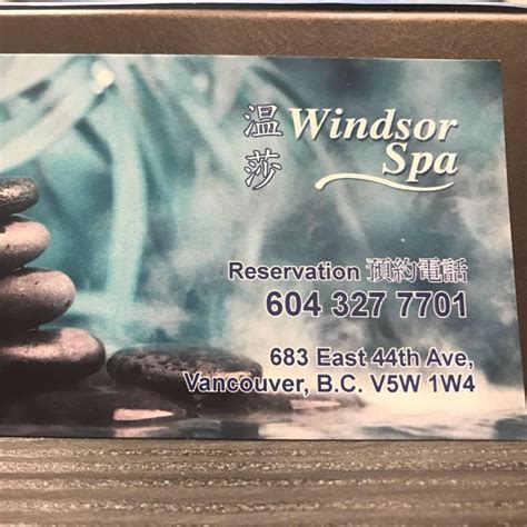 windsor spa vancouver bc