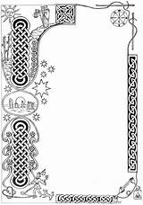 Celtic Coloring Book Designs Shadows Pages Wiccan Colouring Books Witchcraft Shadow Beautiful sketch template